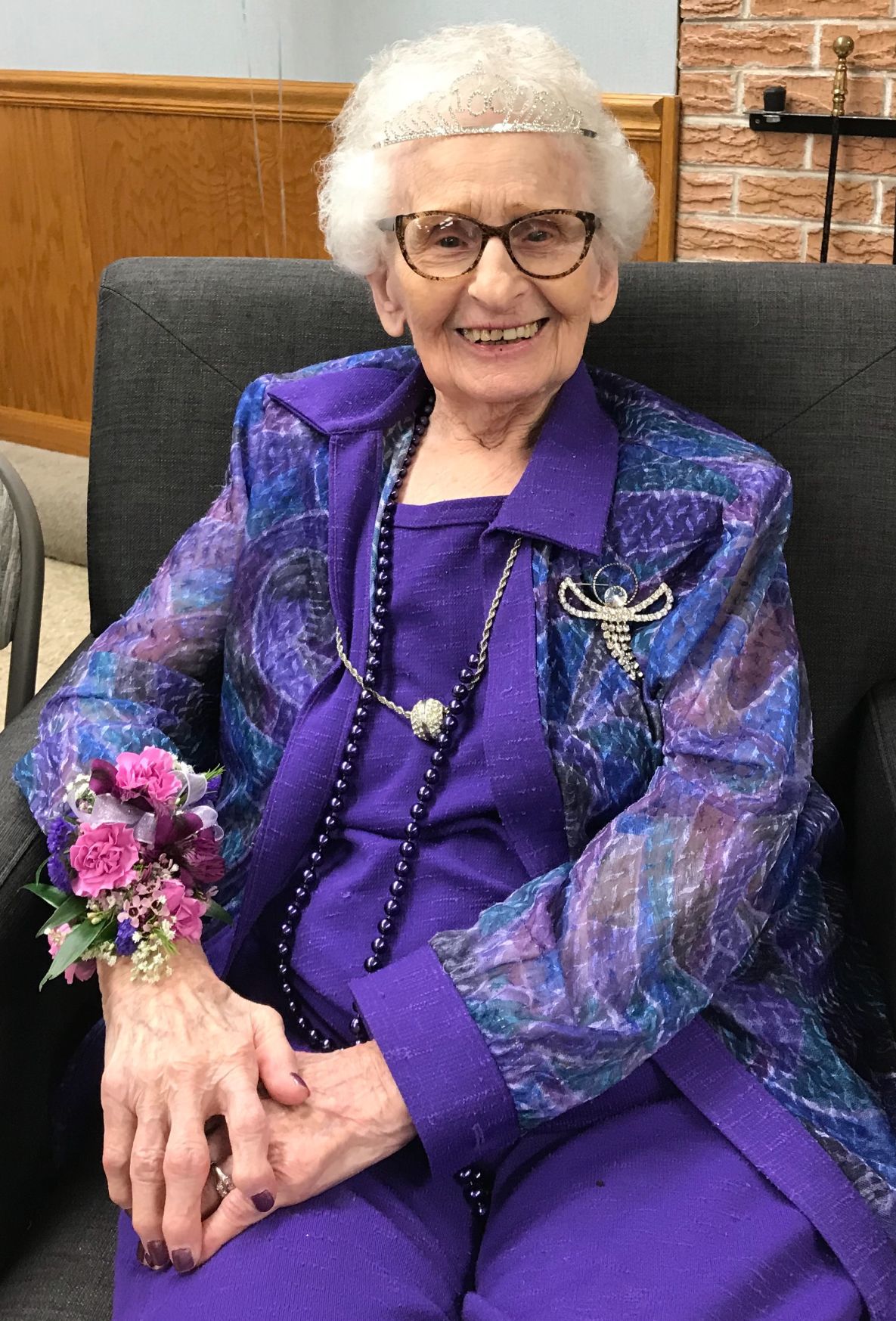 Olga Dahlgren celebrates her 100th birthday